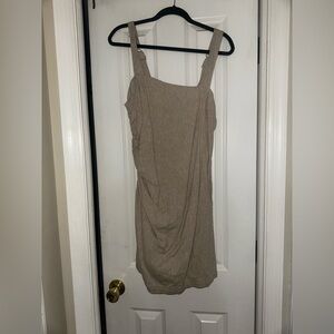 Abercrombie & Fitch Tan Mini Dress